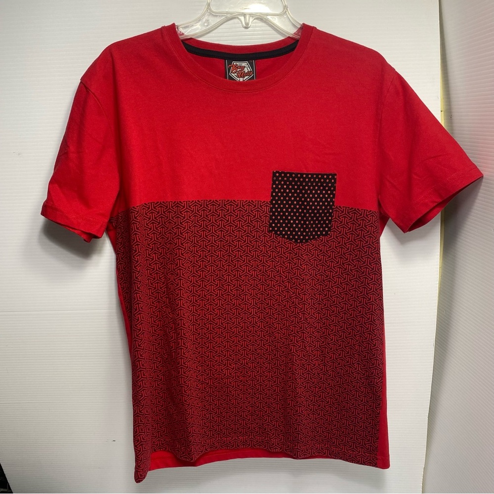 Brooklyn Unlimited Men's Black & Red Casual Polo Size 2XL